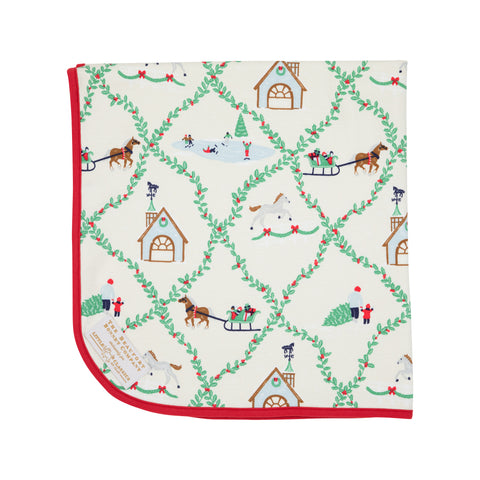 Horse Capital Cuteness Baby Buggy Blanket