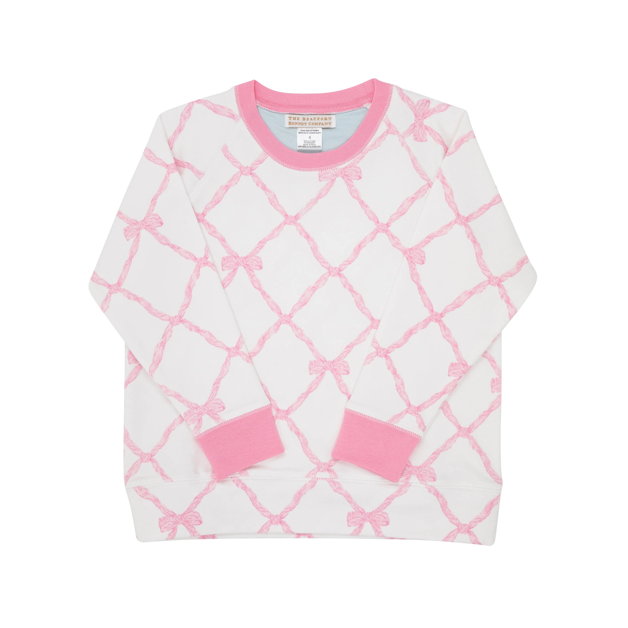 Cassidy Comfy Crewneck Girls French Terry